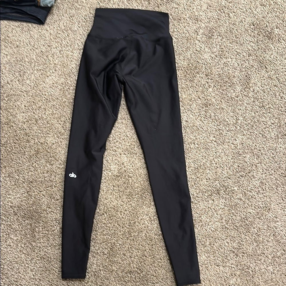 Alo Yoga Black High-Waisted Leggings XS